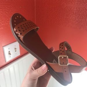 steve madden brown sandals